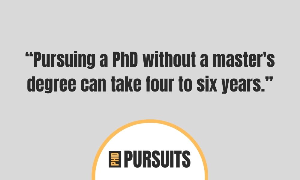 Can I Do A PhD Without A Masters Degree