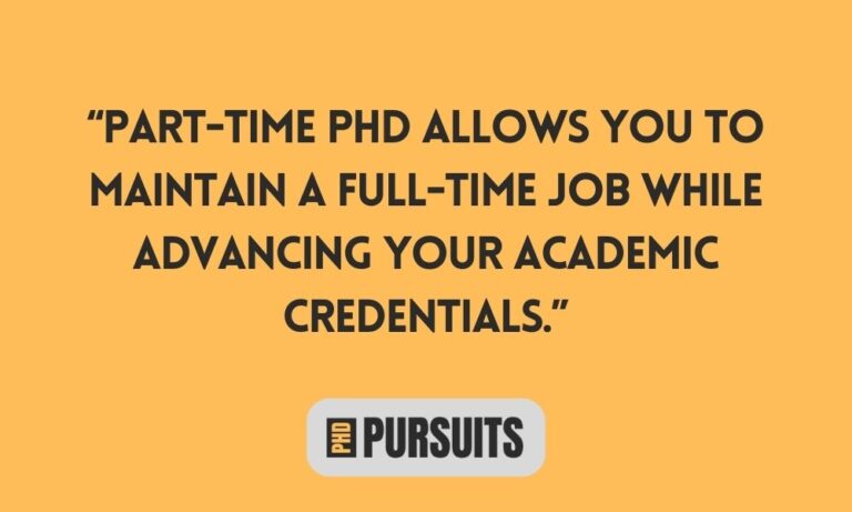 doing a phd part time reddit