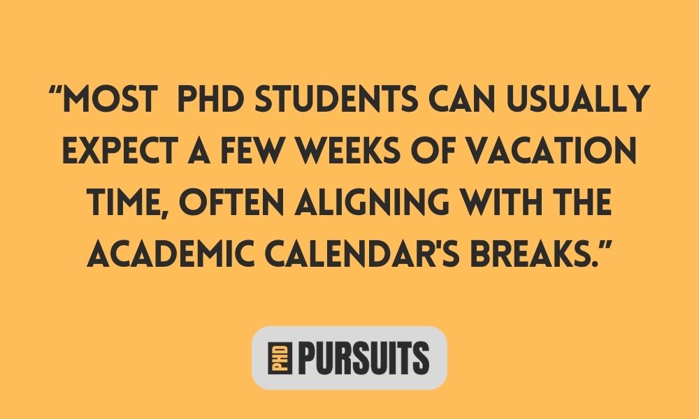 Do PhD Students Get Summers Off