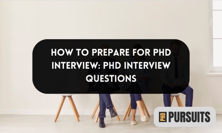 Common Phd Interview Questions Discoverphds